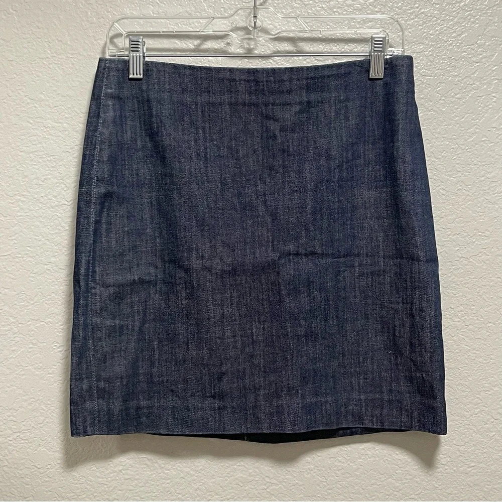 J.Crew Dark Denim miniskirt SMALL
